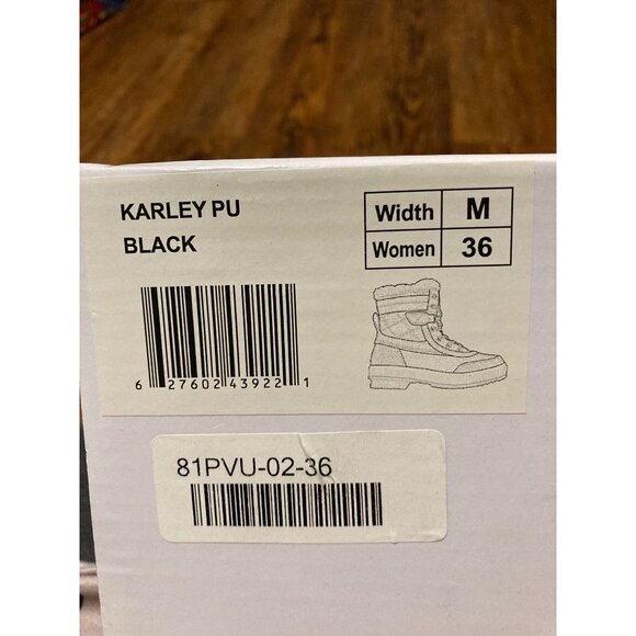 Waterproof Black Pajar Snow Boots for Women, Insulated Karley EU 36 US 5-5.5 New - Picture 5 of 5